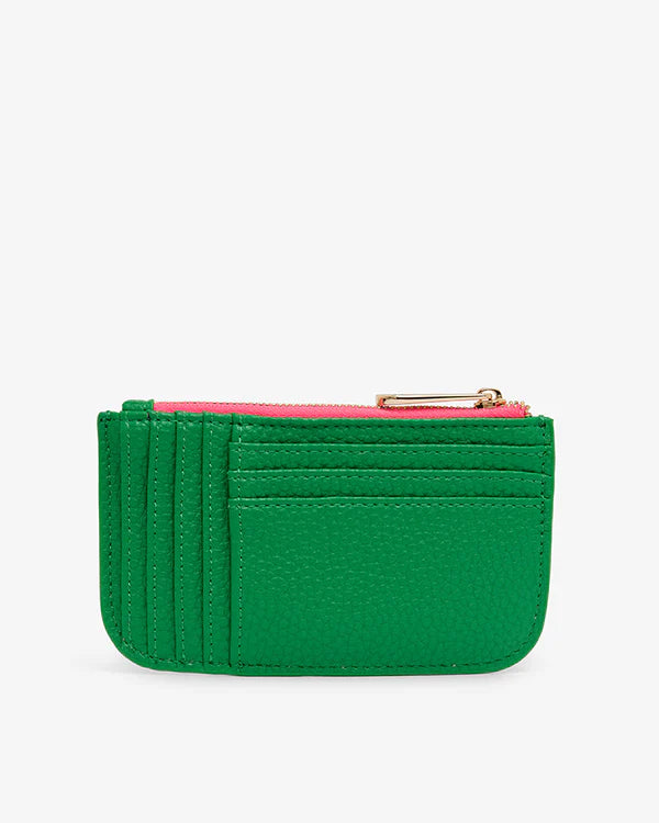 CENTRO WALLET in Green Pebble by Elms and King