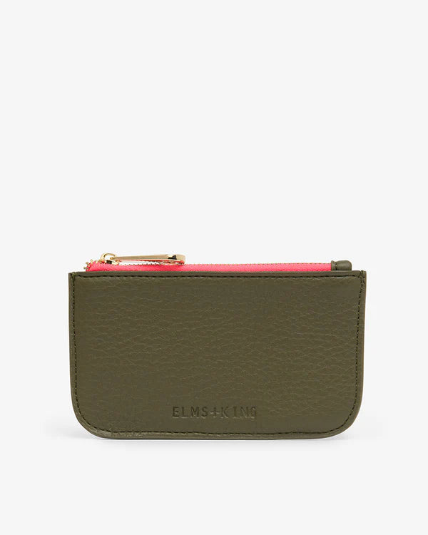 CENTRO WALLET in Khaki by Elms and King