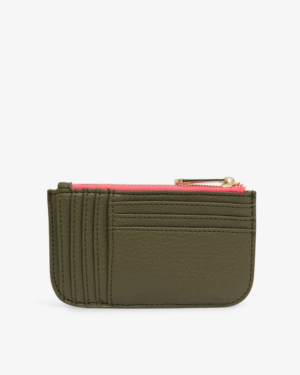 CENTRO WALLET in Khaki by Elms and King
