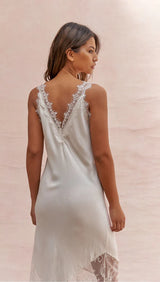 SOLANGE SLIP DRESS | Moonbeam