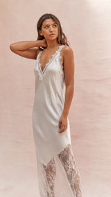 SOLANGE SLIP DRESS | Moonbeam