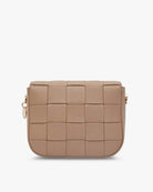 CLARA WEAVE CROSSBODY BAG in Fawn by ARLINGTON MILNE