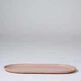 CLOUD OVAL PLATE LARGE | Icy Pink