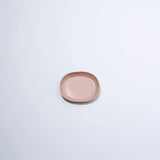 Cloud Oval Plate Small in Icy Pink