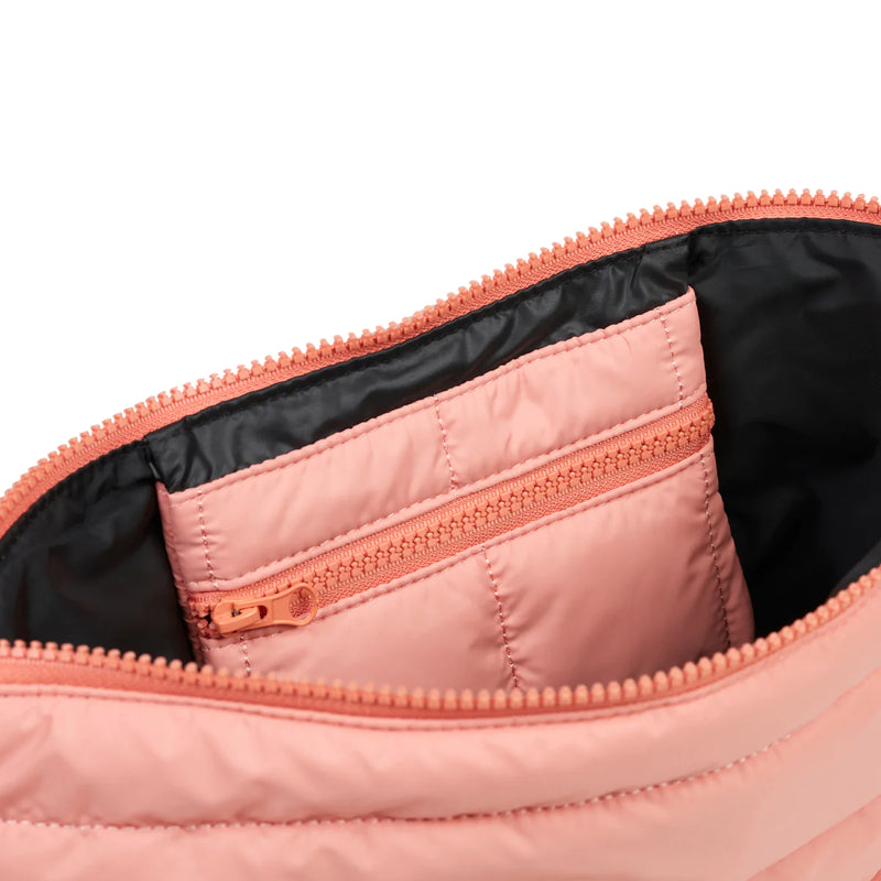 Base Supply Co Cloud Stash Base Crossbody Bag in Sorbet Pink