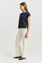 CREW NECK TANK | Navy - Darling & Domain