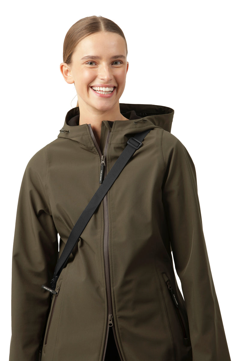 DAYBREAK01 RAINCOAT in Army by ILSE JACOBSEN