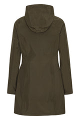DAYBREAK01 RAINCOAT in Army by ILSE JACOBSEN