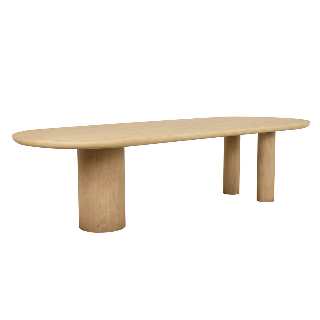 SEB OVAL DINING TABLE 10 Seater in Oak by GlobeWest at Darling & Domain