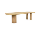 SEB OVAL DINING TABLE 6 Seater in Oak by GlobeWest at Darling & Domain