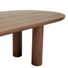 SEB OVAL DINING TABLE 6 Seater in Walnut by GlobeWest at Darling & Domain