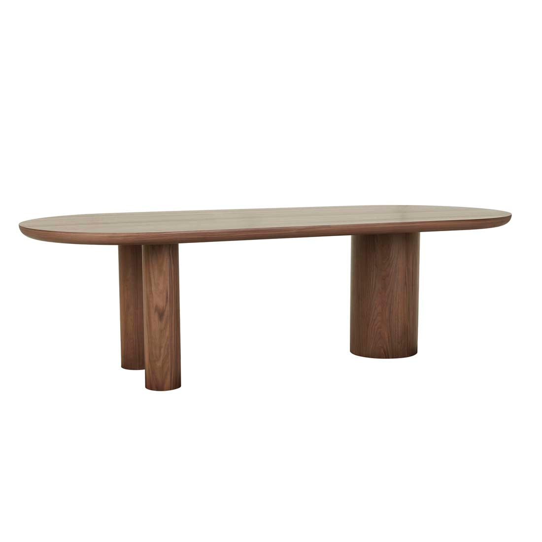 SEB OVAL DINING TABLE 8 Seater in Walnut by GlobeWest at Darling & Domain