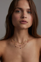 DAISY NECKLACE in Gold by ToniMay