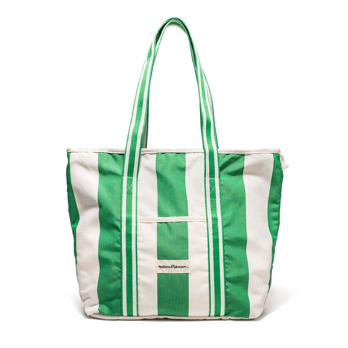 THE BEACH BAG | Crew Canyon Green Stripe - Darling & Domain