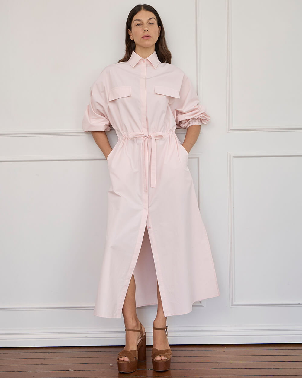DAYTONA DRESS in Baby Pink by Arlington Milne