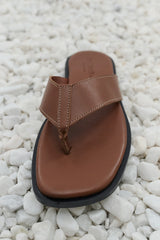 NADIA THONG in Chestnut from Department of Finery