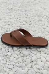 NADIA THONG in Chestnut from Department of Finery