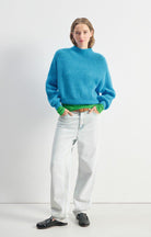 PULLOVER EAST18Q in Celestial Melange by American Vintage