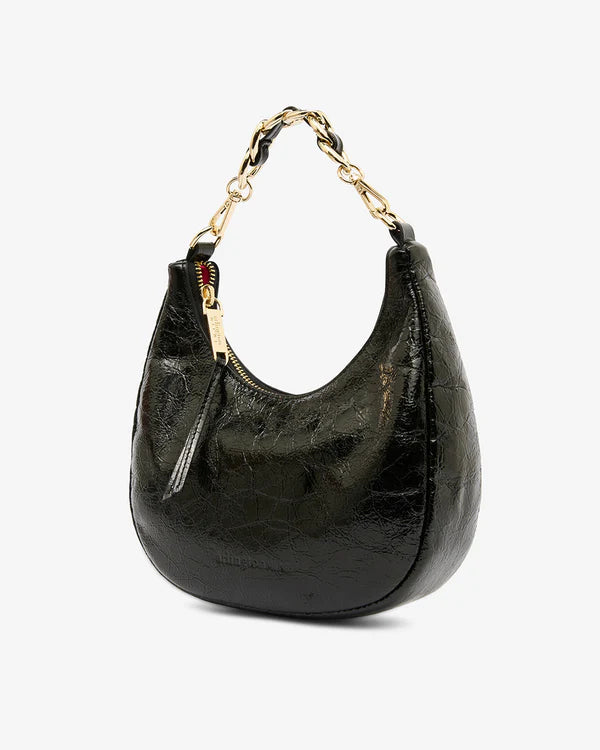 ESTELLA BAG in Black Crinkle by ARLINGTON MILNE