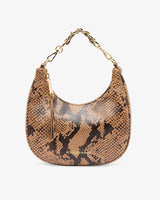 ESTELLA BAG in Caramel Python by ARLINGTON MILNE