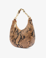 ESTELLA BAG in Caramel Python by ARLINGTON MILNE