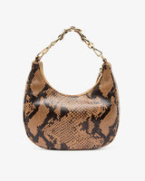 ESTELLA BAG in Caramel Python by ARLINGTON MILNE