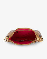 ESTELLA BAG in Caramel Python by ARLINGTON MILNE