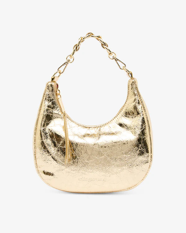 ESTELLA BAG in Gold Crinkle by ARLINGTON MILNE,