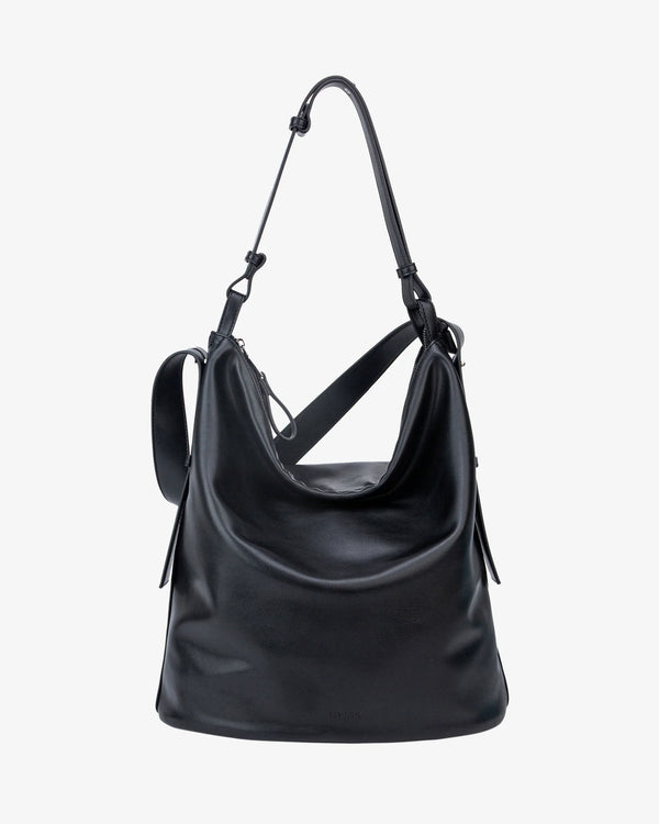 EMMETT SOFT STRUCTURE BAG in Black by HVISK