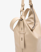 EMMETT SOFT STRUCTURE BAG in Bone White by HVISK