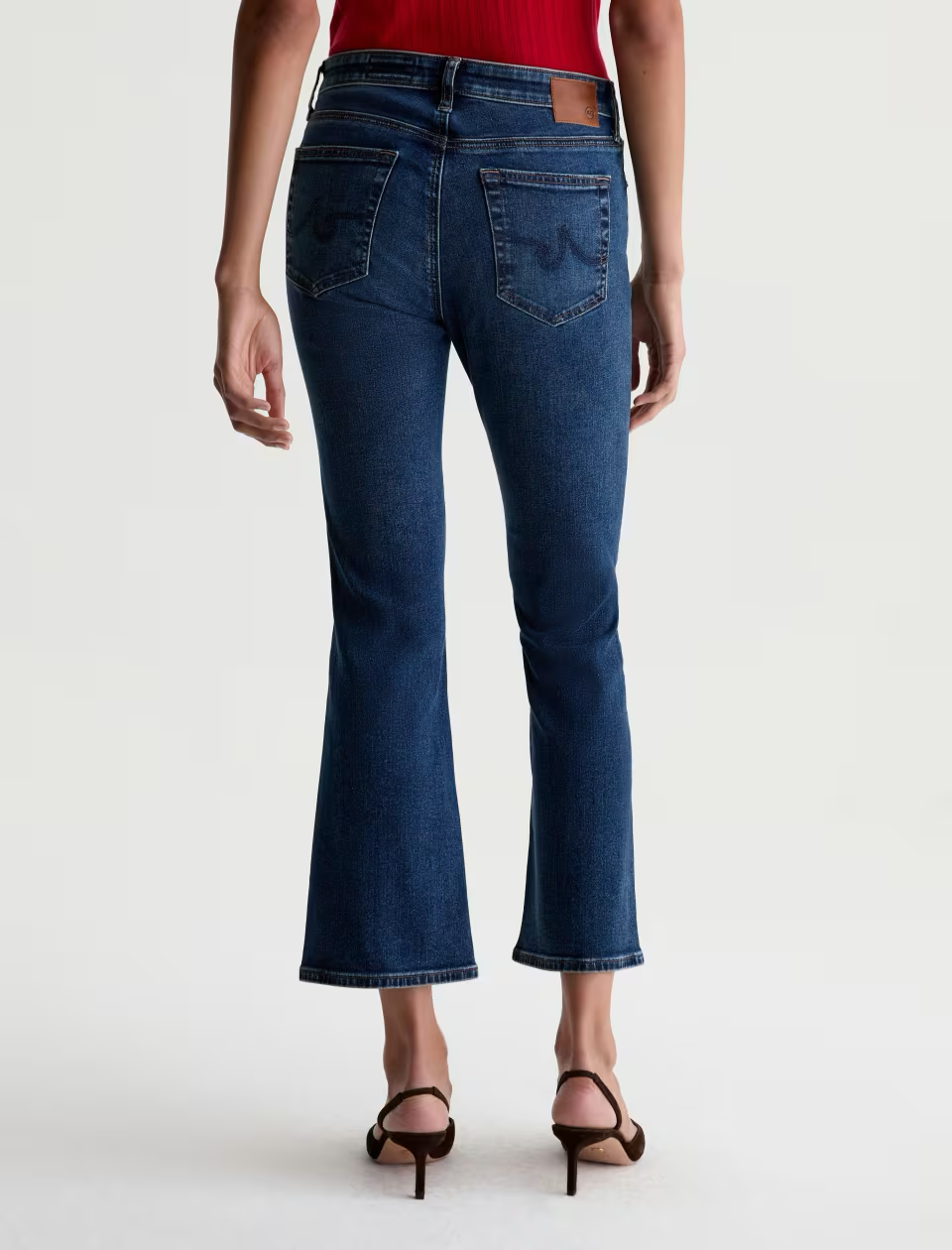 FARRAH BOOT CROP in Harmonica by AG Jeans