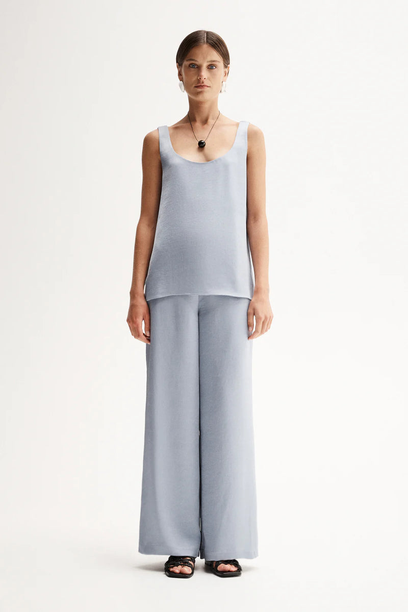 ELEANOR PANT  | Dusty Blue