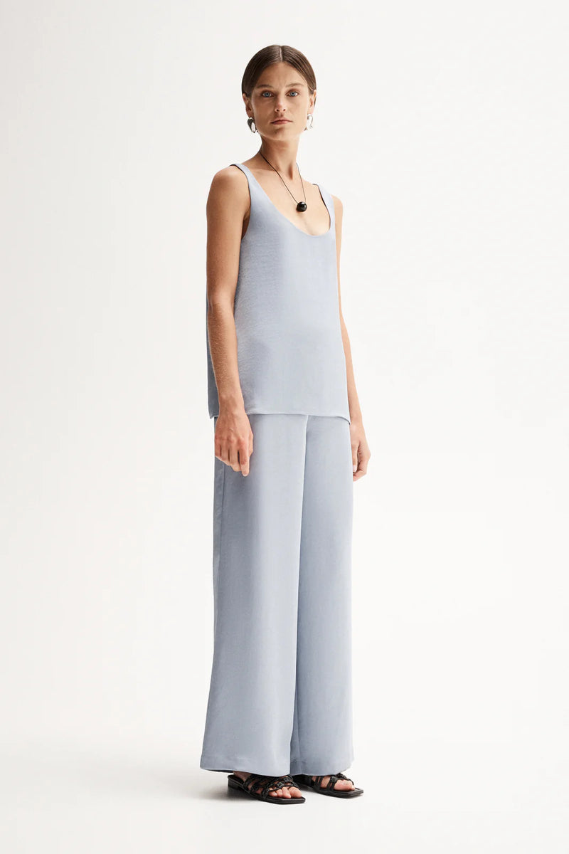 ELEANOR PANT  | Dusty Blue