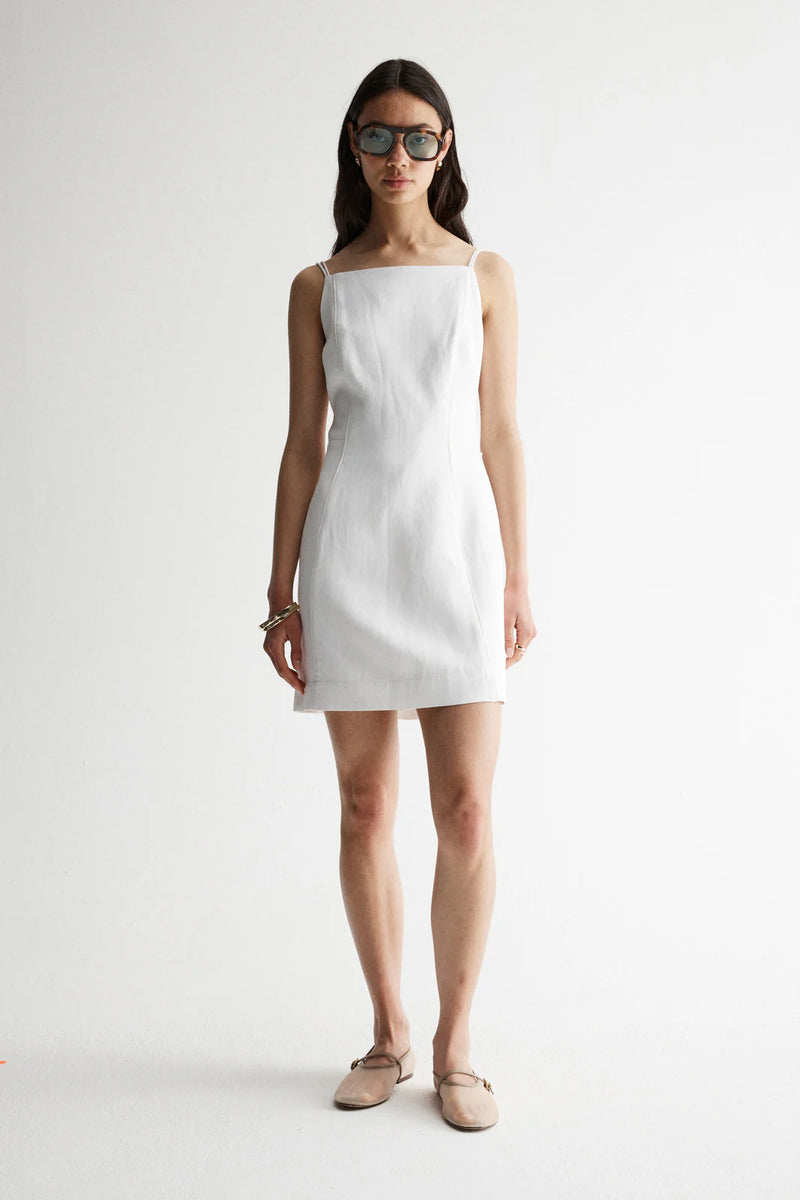 MAHINA DRESS | White