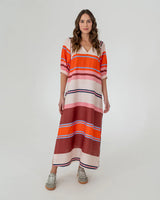GENEVA MAXI DRESS | Wide Stripe