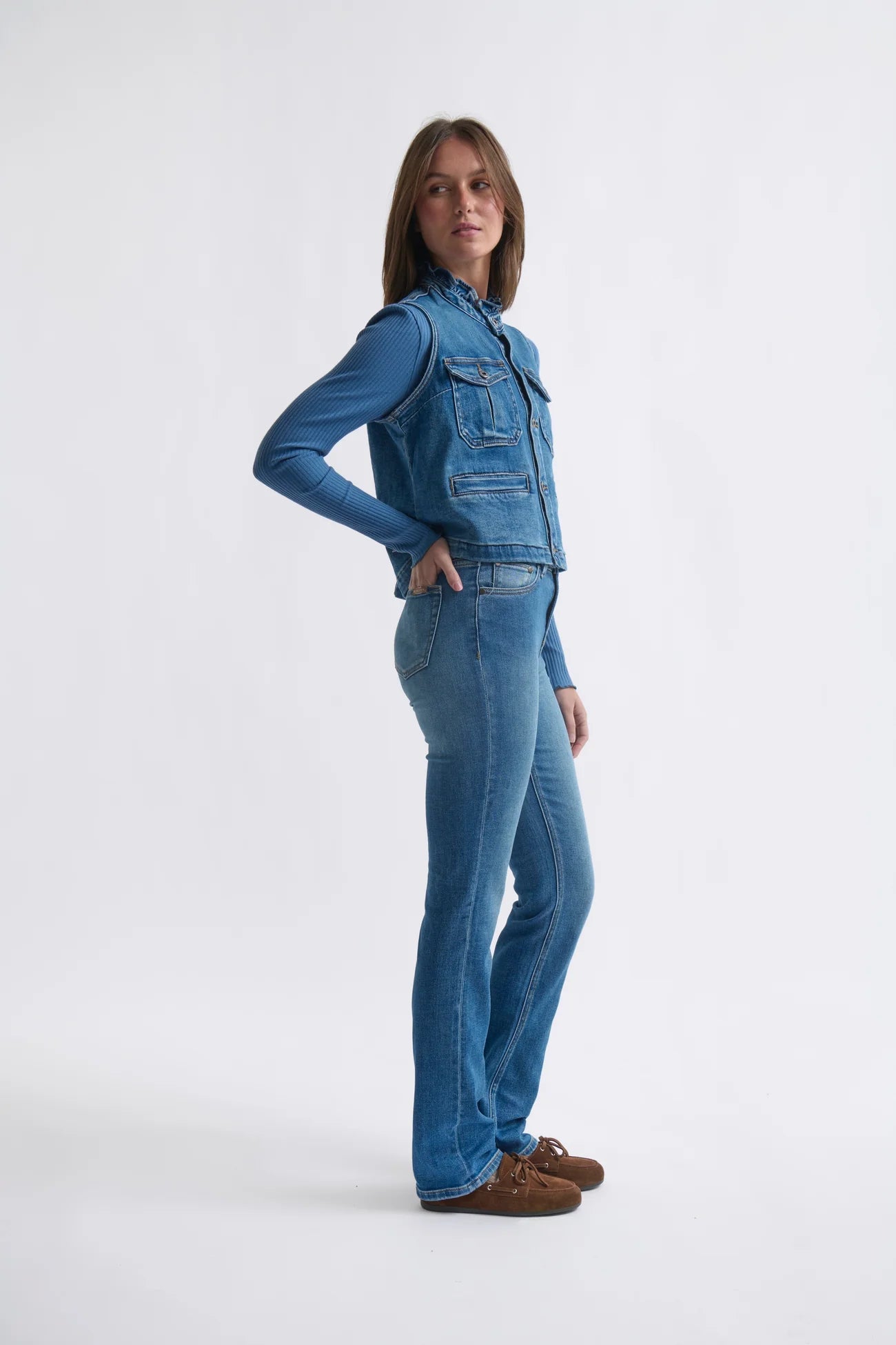 ERICA VEST in Dakota Wash by Kireina