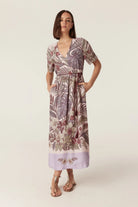 ERIKA KAFTAN DRESS in Paradise Print by Cable Melbourne