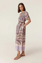ERIKA KAFTAN DRESS in Paradise Print by Cable Melbourne