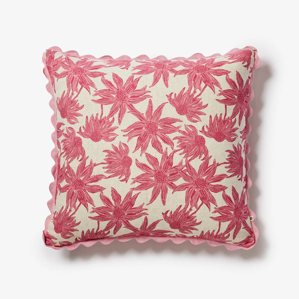 FLANNEL FLOWER PINK CUSHION 60CM from Bonnie and Neil