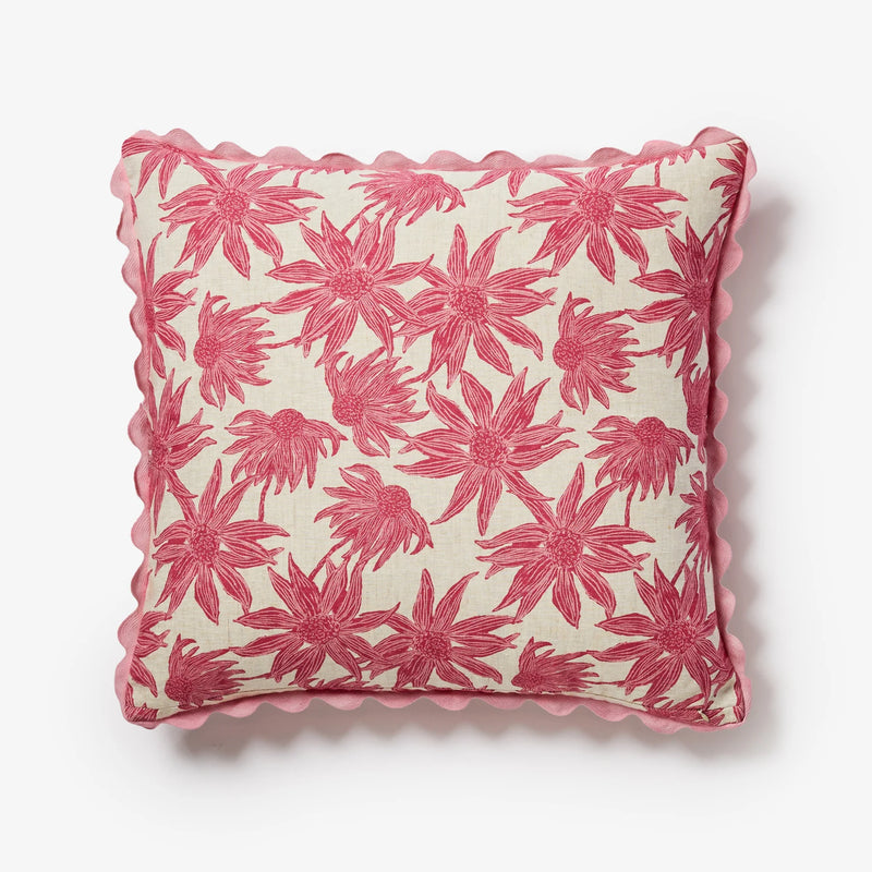 FLANNEL FLOWER PINK CUSHION 60CM from Bonnie and Neil