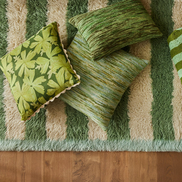 WOOL MARLE CUSHION 60CM | Sage