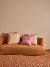 BOLD STRIPE BUFF CUSHION - 60cm from Bonnie and Neil