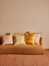 BOLD STRIPE BUFF CUSHION - 60cm from Bonnie and Neil