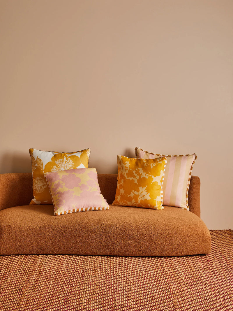 JARDIN YELLOW CUSHION - 60cm from Bonnie and Neil