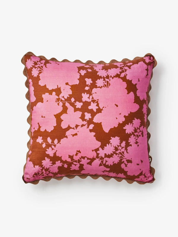 GARDENIA CERISE CUSHION - 60cm from Bonnie and Neil,