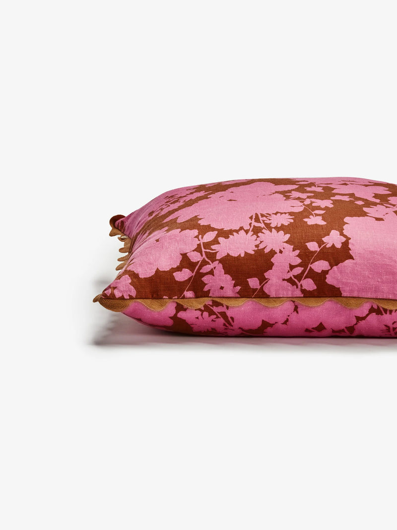 GARDENIA CERISE CUSHION - 60cm from Bonnie and Neil,