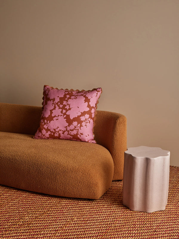 GARDENIA CERISE CUSHION - 60cm from Bonnie and Neil,