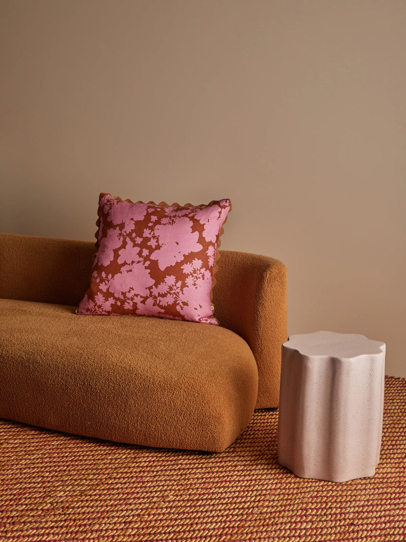 GARDENIA CERISE CUSHION - 60cm from Bonnie and Neil,