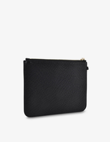 FLAT POUCH in Black by Elms + King