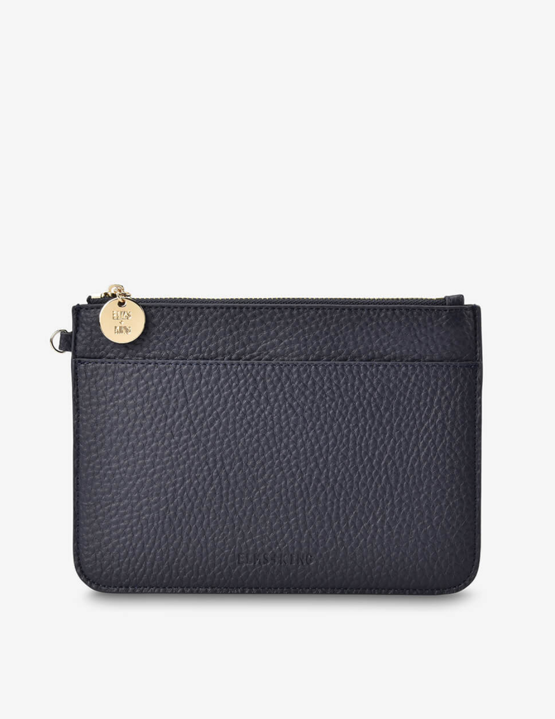 FLAT POUCH in Navy by Elms + King